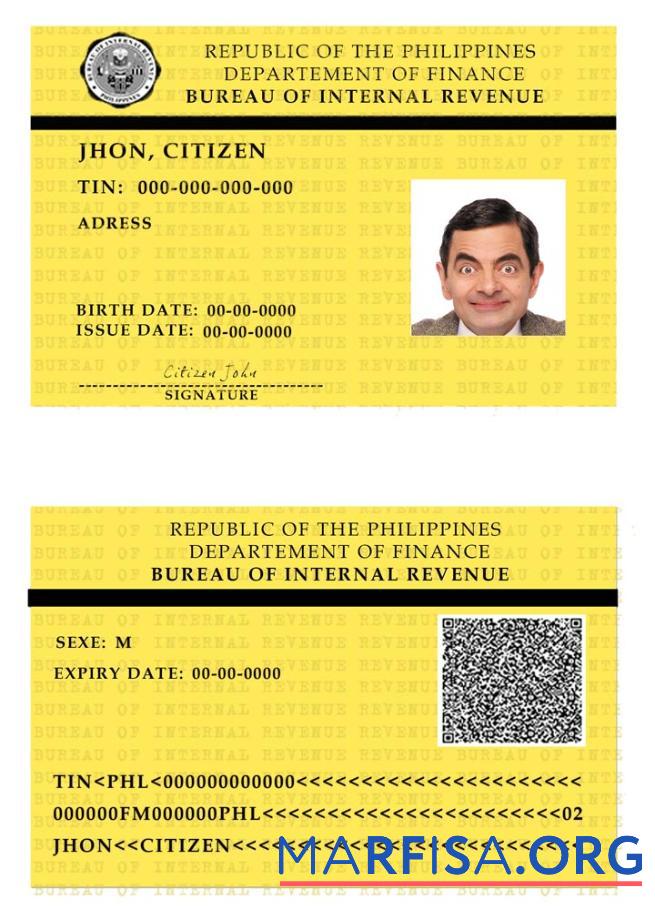 Downloadable Philippines bureau of internal revenue download for verification